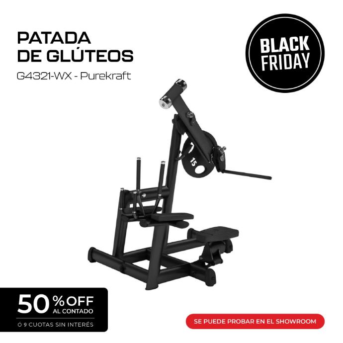 Máquina Patada de Glúteos - G4321-WX - Purekraft
