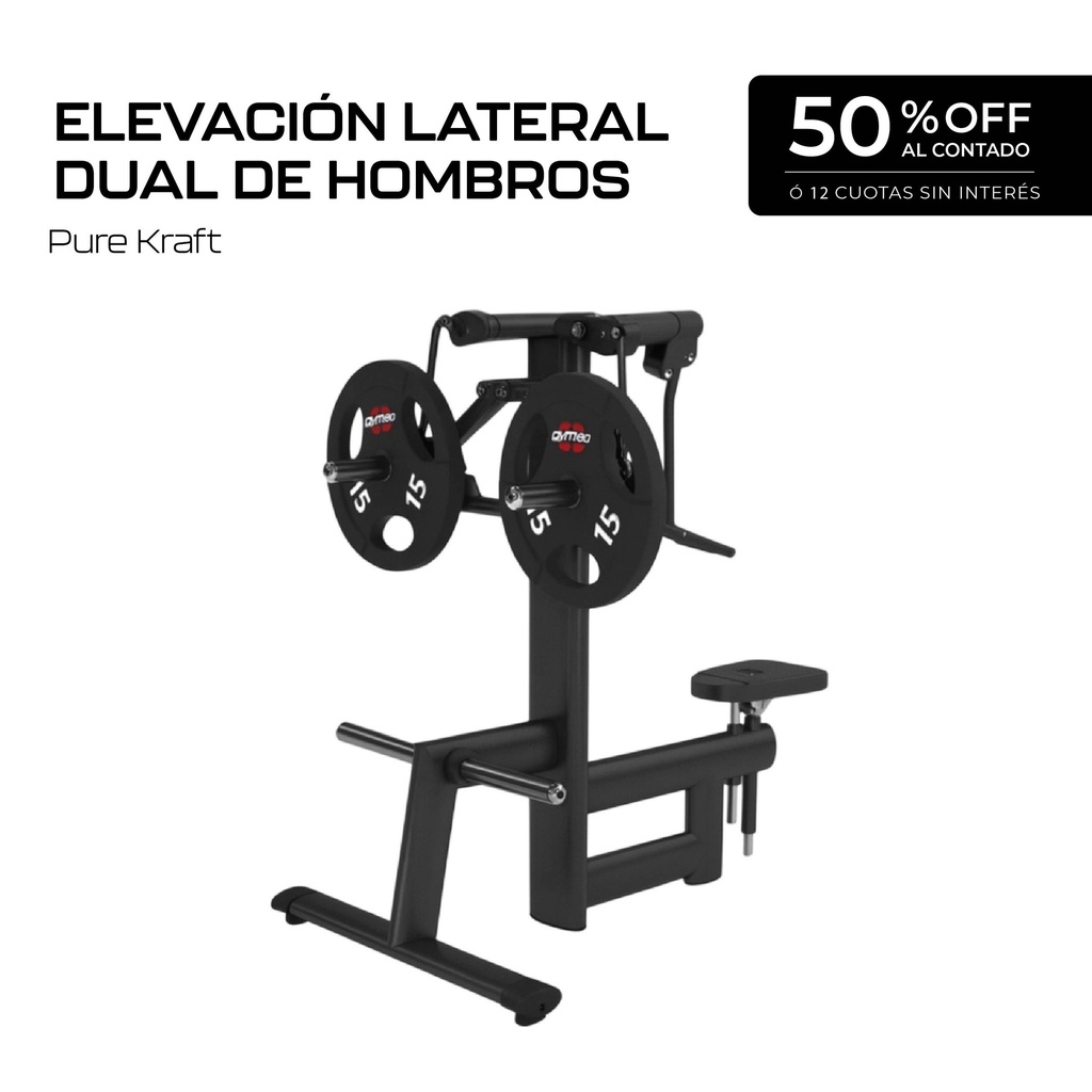 Elevación Lateral Dual de Hombros - G4325-WX - Pure Kraft