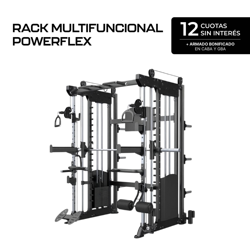 Half Rack Multifuncional - PowerFlex