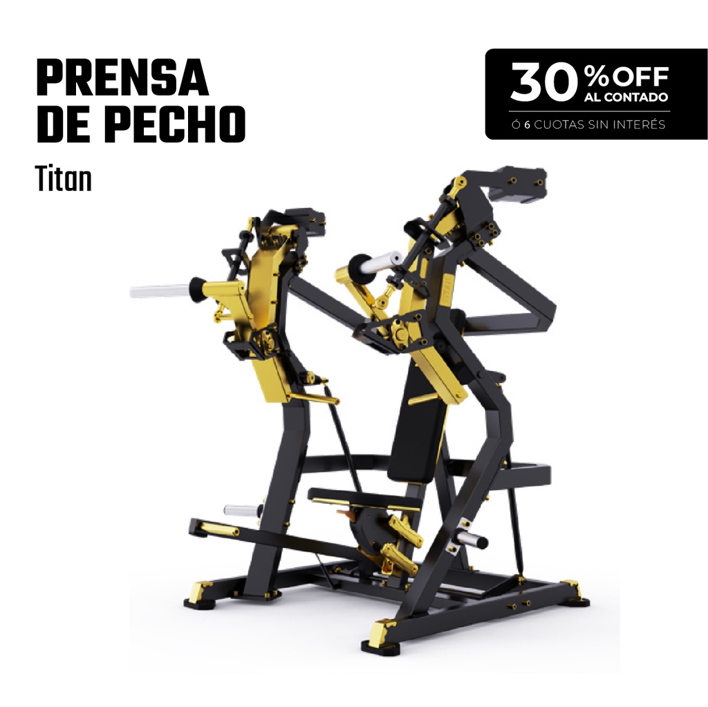 Máquina Prensa de Pecho - Titan