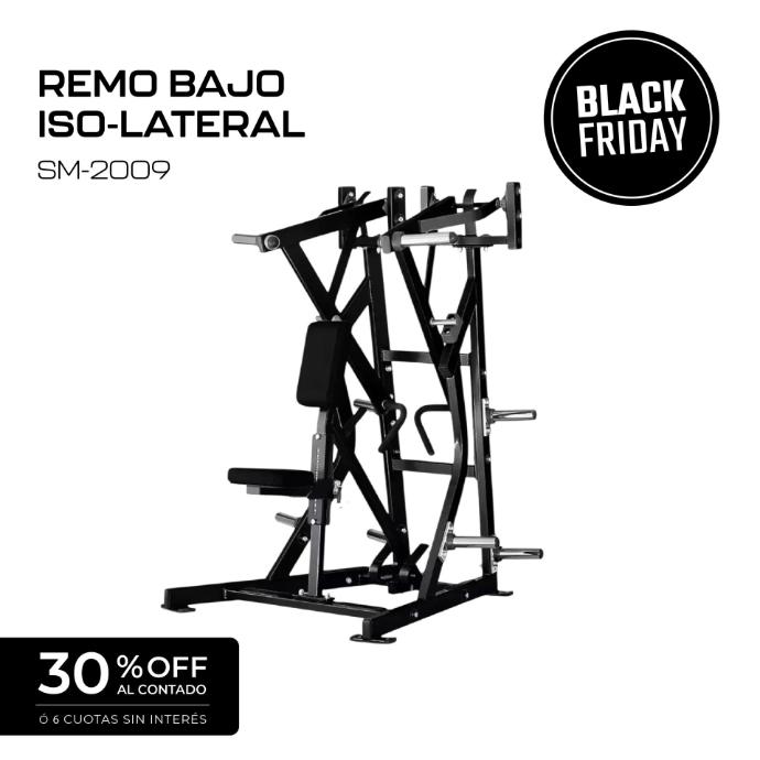 Máquina Remo Bajo Iso-Lateral - SM-2009