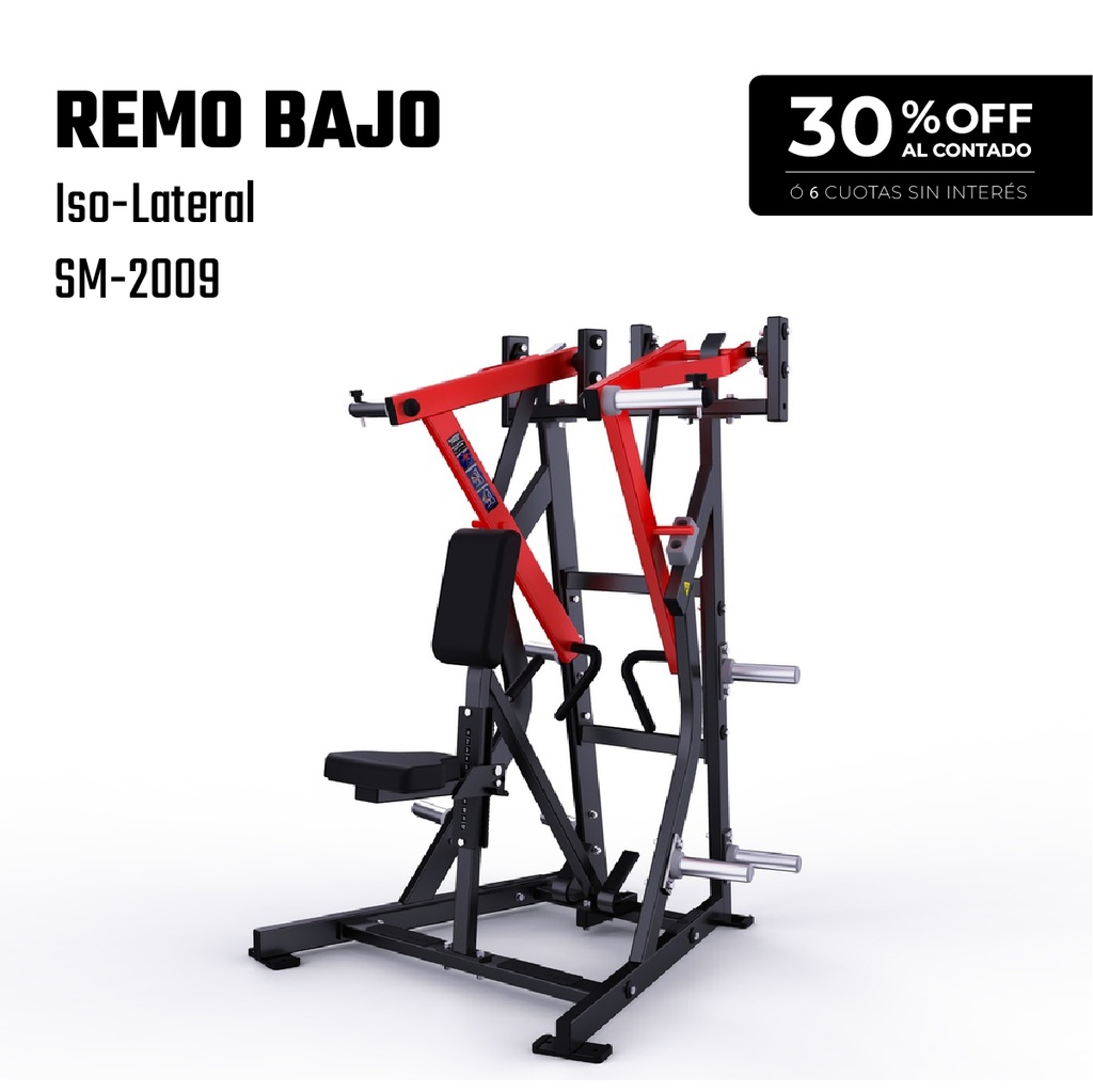 Máquina Remo Bajo Iso-Lateral - SM-2009