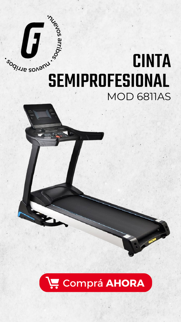 CINTA SEMIPROFESIONAL MOD 6811AS DC - 15.6"