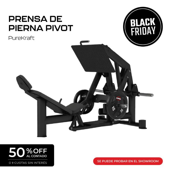 Máquina Prensa de Pierna Pivot - G4324A-WX - PureKraft