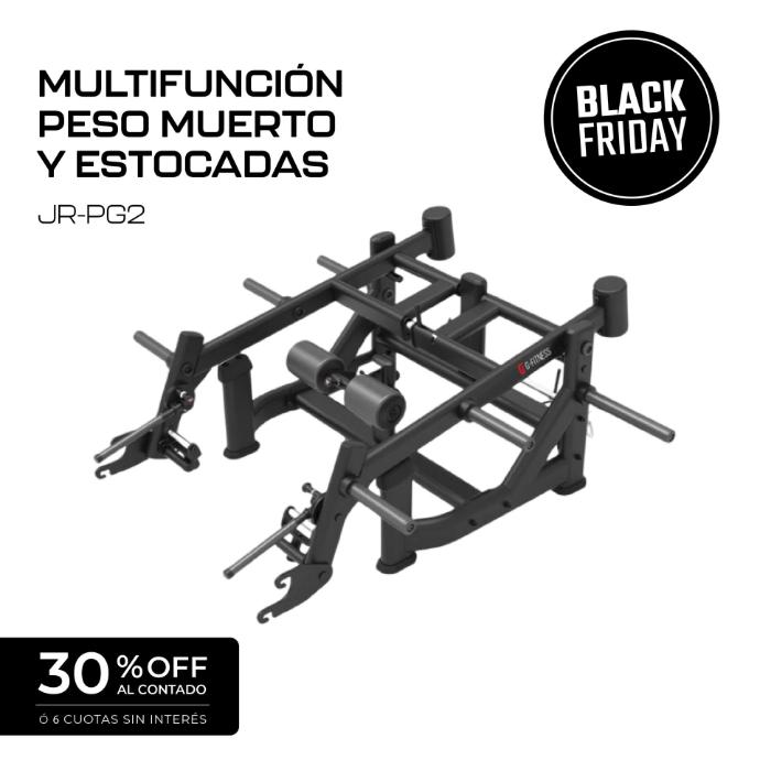 Máquina Multifuncion Peso Muerto y Estocadas - JR-PG2