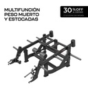 Máquina Multifuncion Peso Muerto y Estocadas - JR-PG2