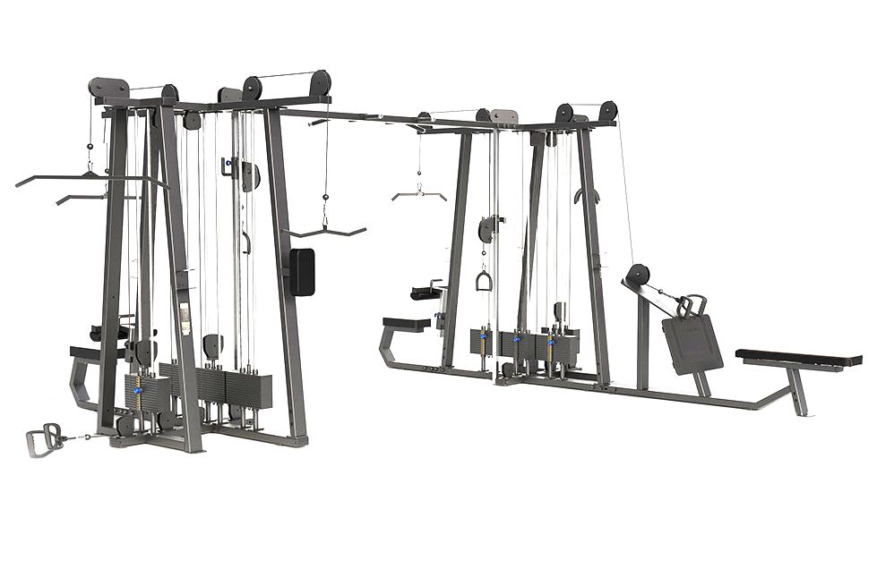 8 Multiestacion M-LINE  G-fitness Lideres en Equipamiento de GYM -  Gfitness Argentina