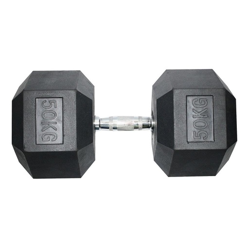 [100413-50] Mancuerna Hex Engomada 50kg (por unidad)