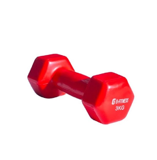 [100408-3] Mancuerna Vinilica 3kg (por unidad)