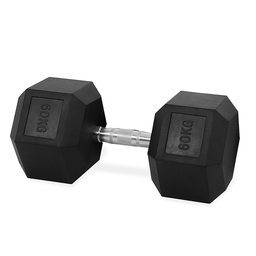 [100413-60] Mancuerna Hex Engomada 60Kg (por unidad)