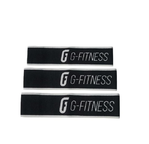 [MD1389] SET HIPBAND NEGRO /BANDAS DE TELA (S-M-L)