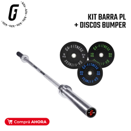 [PL527K] KIT BARRA PL + DISCOS BUMPER