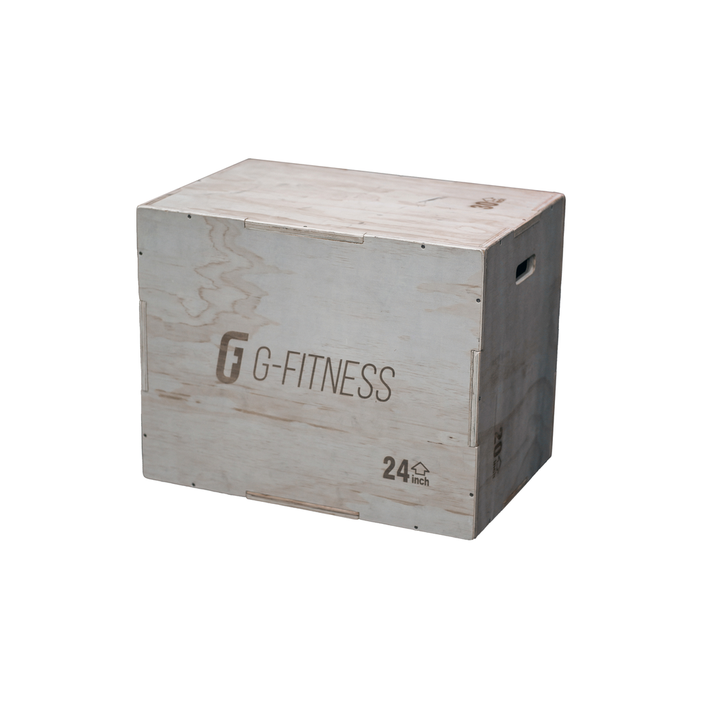 CAJON DE SALTO MADERA (20"x30"x24") Gfitness Lideres en Equipamiento