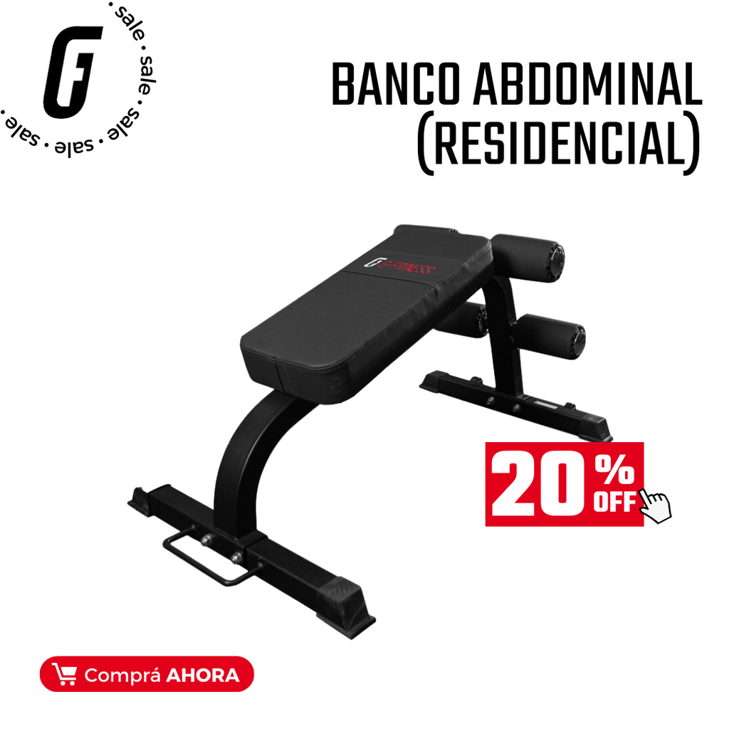 Banco Abdominales M-LINE  G-fitness Lideres en Equipamiento de GYM -  Gfitness Argentina