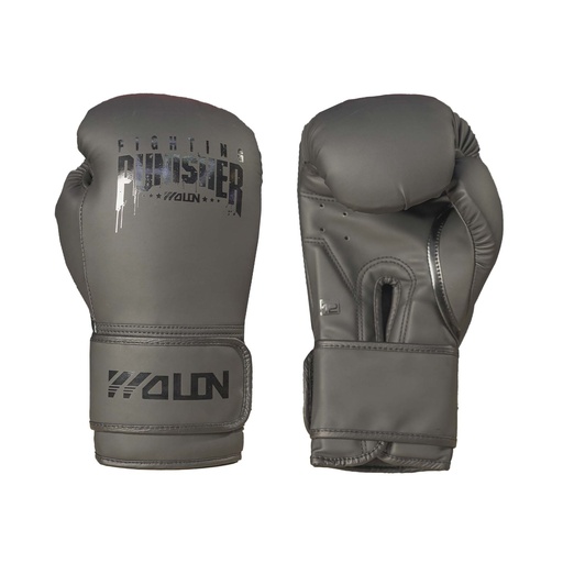 [BOX28] Guantes de Boxeo Mod. Punisher Negro12oz (Por par)