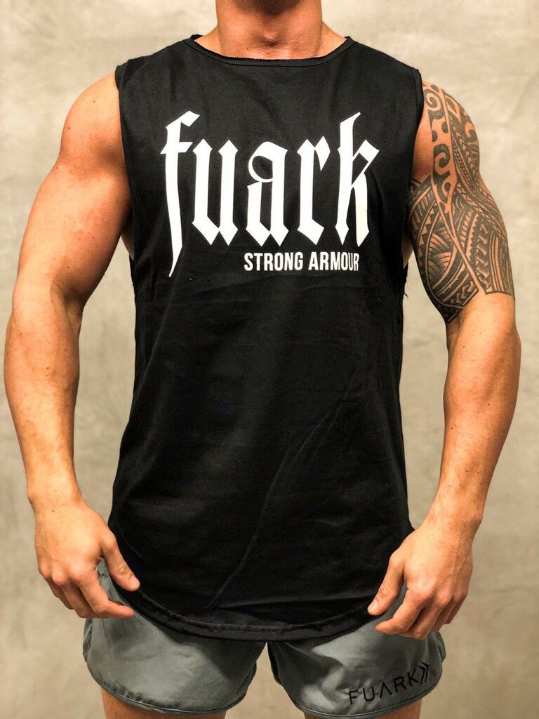 MUSCULOSA RUSTIC FUARK NEGRO