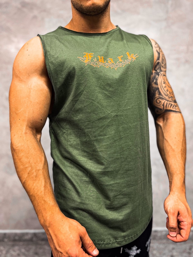 MUSCULOSA RUSTIC FUARK VERDE MILITAR