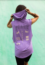 MUSCULOSA HOODIE WOMAN FUARK COLOR PURPURA