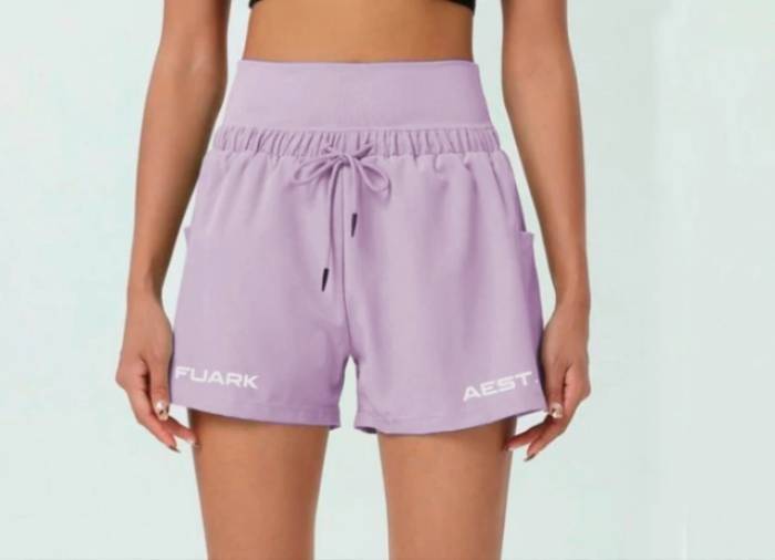 SHORT TECH WOMAN MOD TRAINING FUARK ROSA