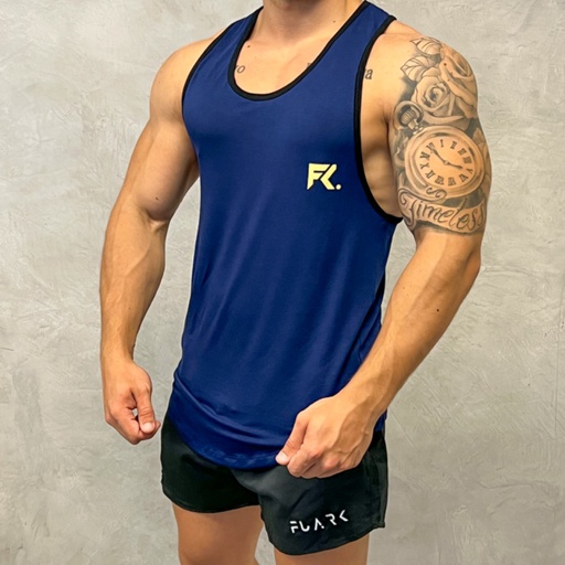 MUSCULOSA REEB LOGO FUARK AZUL