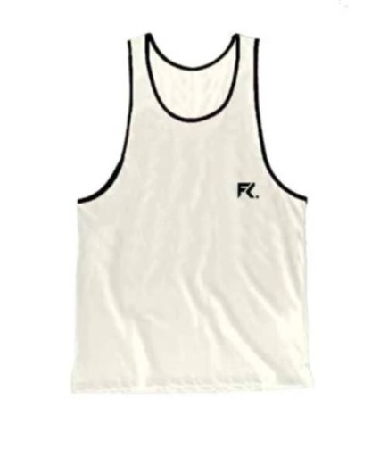 MUSCULOSA REEB LOGO FUARK BLANCO