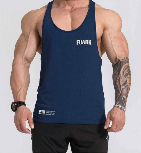 MUSCULOSA STRINGER FURY FUARK AZUL