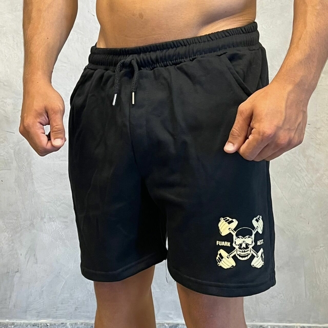 SHORT RUSTIC NEW SKULL FUARK NEGRO