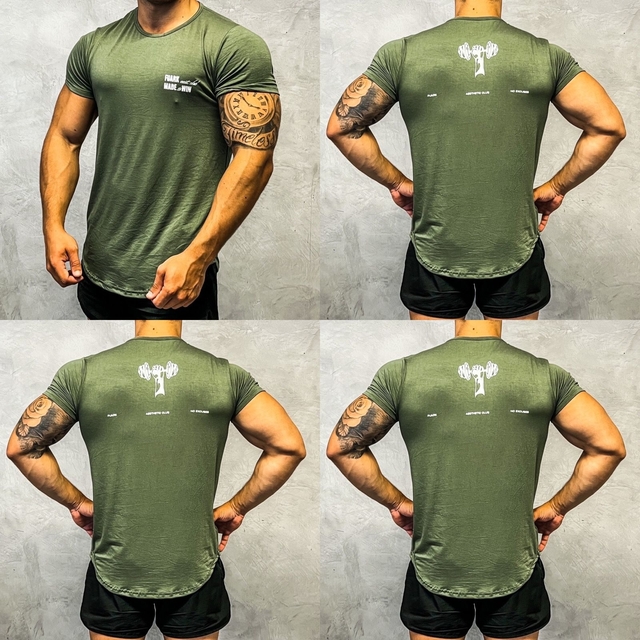 REMERA PERFORMANCE MOD HARDWORK VERDE