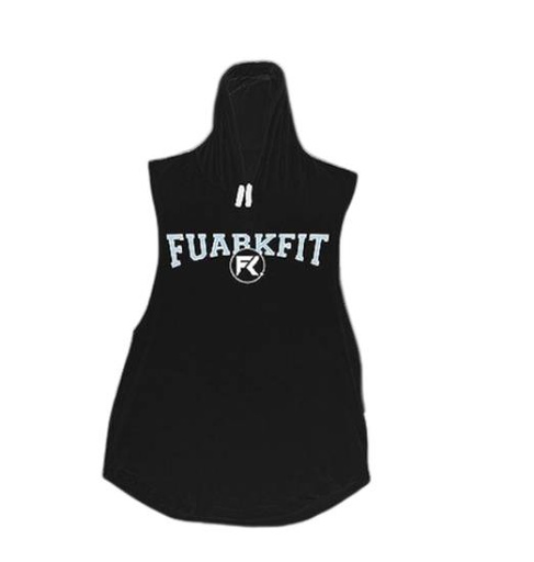 MUSCULOSA HOODIE TROPHY FUARK NEGRO