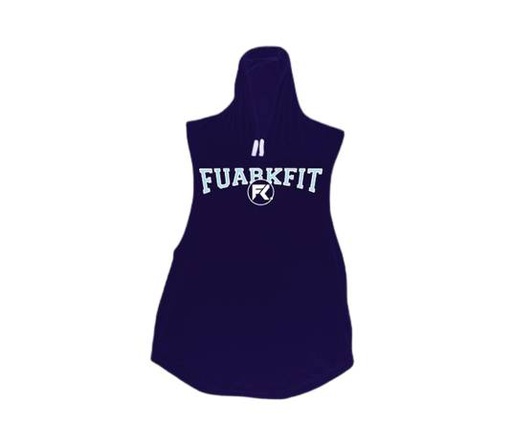 MUSCULOSA HOODIE TROPHY FUARK AZUL