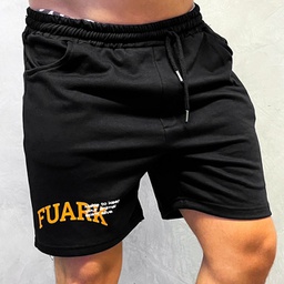 SHORT RUSTIC ANIMAL FUARK NEGRO