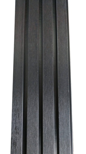 [SMG219H26-CH6-2.9] Revestimiento de Pared Exterior WPC Co Extruido- CH6 - 2900MM - NEGRO