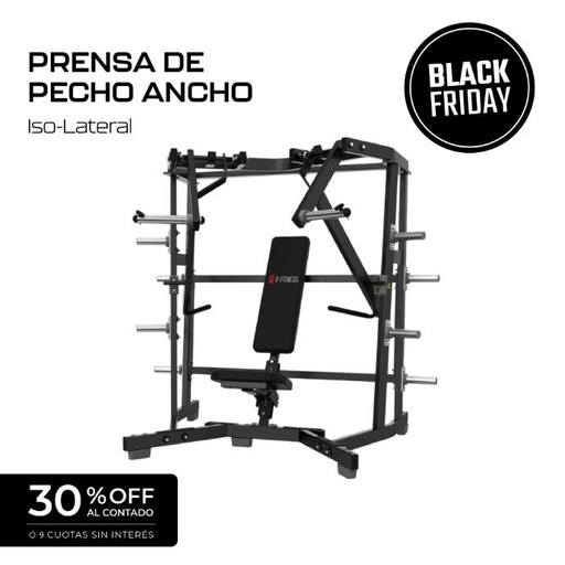 [SM-2014] Máquina Prensa de Pecho Ancho Iso-Lateral - SM-2014