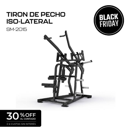 [SM-2015] Máquina Tiron de Pecho Iso-lateral - SM-2015