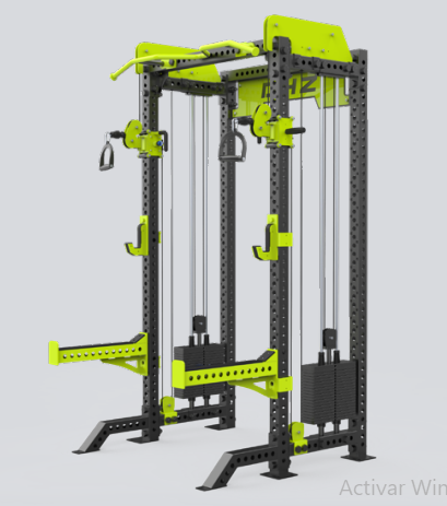 [E6252B] Half Rack Funcional PowerFlex - E6252B