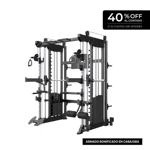 [E6251B] Half Rack Multifuncional - PowerFlex