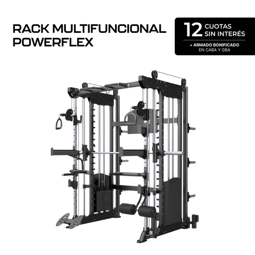 [E6251B] Half Rack Multifuncional - PowerFlex