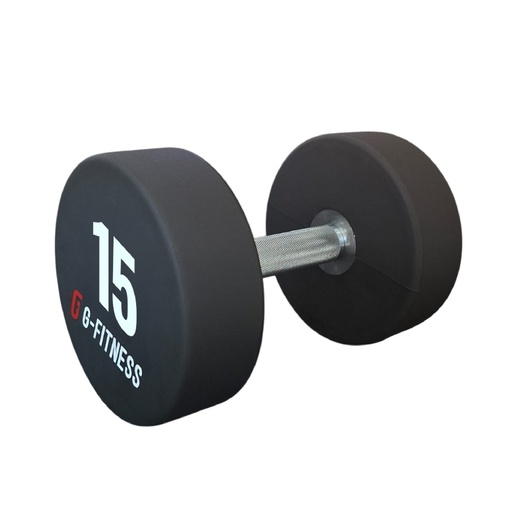 [IR3612-15] Mancuerna TPU con logo G-Fitness 15KG
