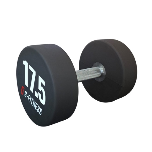 [IR3612-17.5] Mancuerna TPU con logo G-Fitness 17.5KG