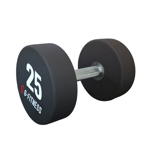 [IR3612-25] Mancuerna TPU con logo G-Fitness 25KG