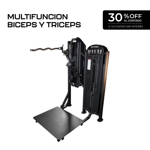 [M-01] Máquina Multifuncion Biceps y Triceps - M01