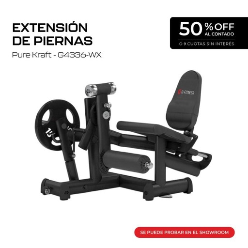 [G4336-WX] Máquina Extensión de Piernas - G4336-WX - Pure Kraft