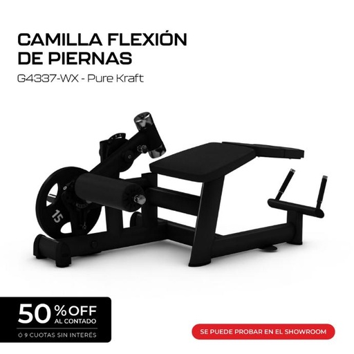 [G4337-WX] Camilla Flexión de Piernas - G4337-WX - Pure Kraft