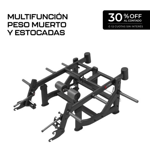 [JR-PG2] Máquina Multifuncion Peso Muerto y Estocadas - JR-PG2