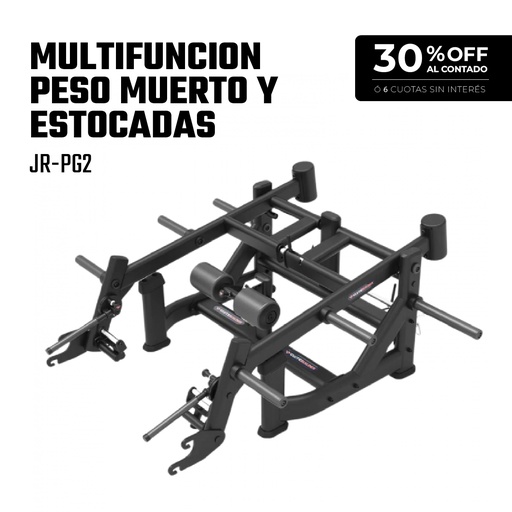 [JR-PG2] Máquina Multifuncion Peso Muerto y Estocadas - JR-PG2