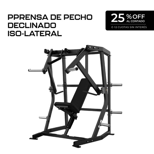 [SM-2003] Maquina Prensa de Pecho Declinado Iso-Lateral - SM-2003