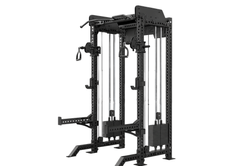 [E6252B-N] Half Rack Funcional PowerFlex - E6252B - Full Black